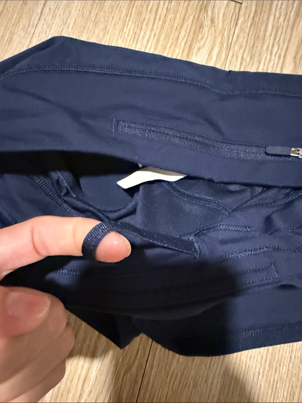 Lululemon Navy Blue Speed-Up Running Shorts Size 4 - Picture 6 of 13